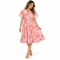 Sun and Sea Collection Cotton Smock Dress - DAISIES
