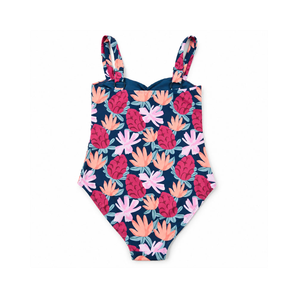 Sun and Sea Collection Ruched One Piece Swimsuit - TROPICANA