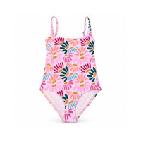 Sun and Sea Collection Tie Up One Piece Swimsuit - SUMMER DAISIES