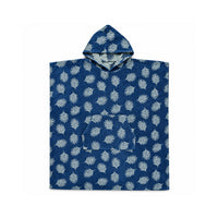 Sun and Sea Collection Adult Beach Poncho with Pocket - DANCING LEAVES