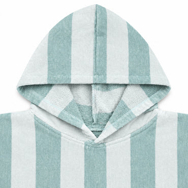 Sun and Sea Collection Junior Beach Poncho with Pocket - BLUE TONE STRIPE