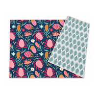 Sun and Sea Collection Double Sided Sand-Free Beach Towel - NAVY BLISS