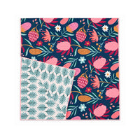 Sun and Sea Collection Double Sided Sand-Free Beach Blanket - PINK PALM