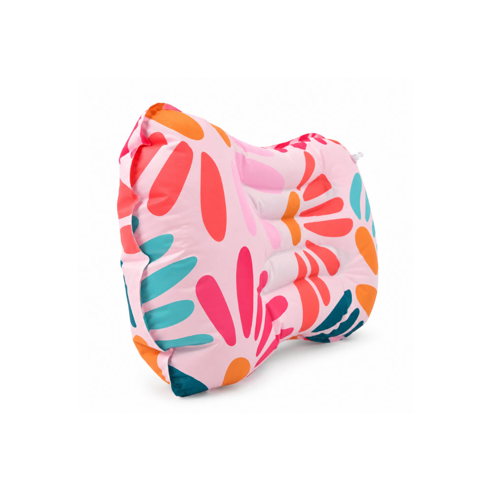 Sun and Sea Collection Inflatable Beach Pillow - SUMMER DAISIES