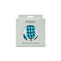 Sun and Sea Collection Inflatable Beach Pillow - BANKSIA BLUE
