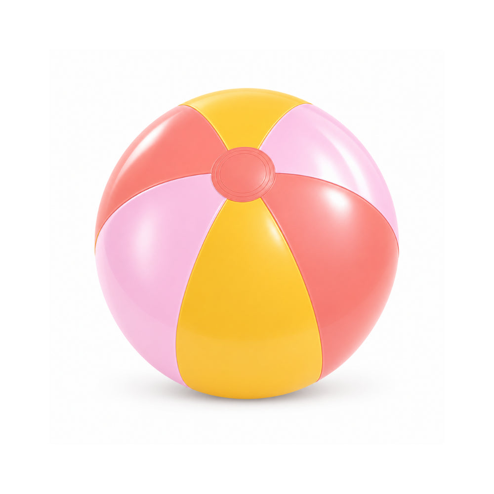Sun and Sea Collection Inflatable Jumbo Ball - CORAL STRIPE