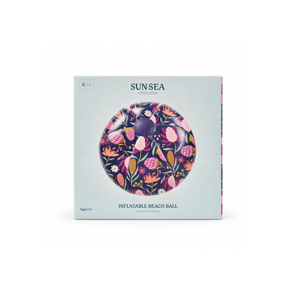 Sun and Sea Collection Inflatable Jumbo Ball - NAVY BLISS