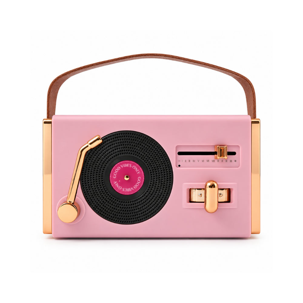 Sun and Sea Collection Retro Speaker - PINK