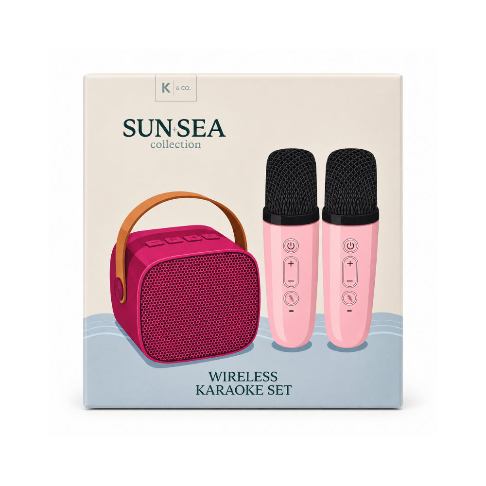 Sun and Sea Collection Karaoke Machine - PINK