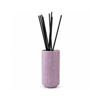 Rosewood Collection Ceramic Embossed Diffuser 200mL - PEONY & BERGAMOT