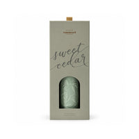 Rosewood Collection Ceramic Embossed Diffuser 200mL - SWEET CEDAR