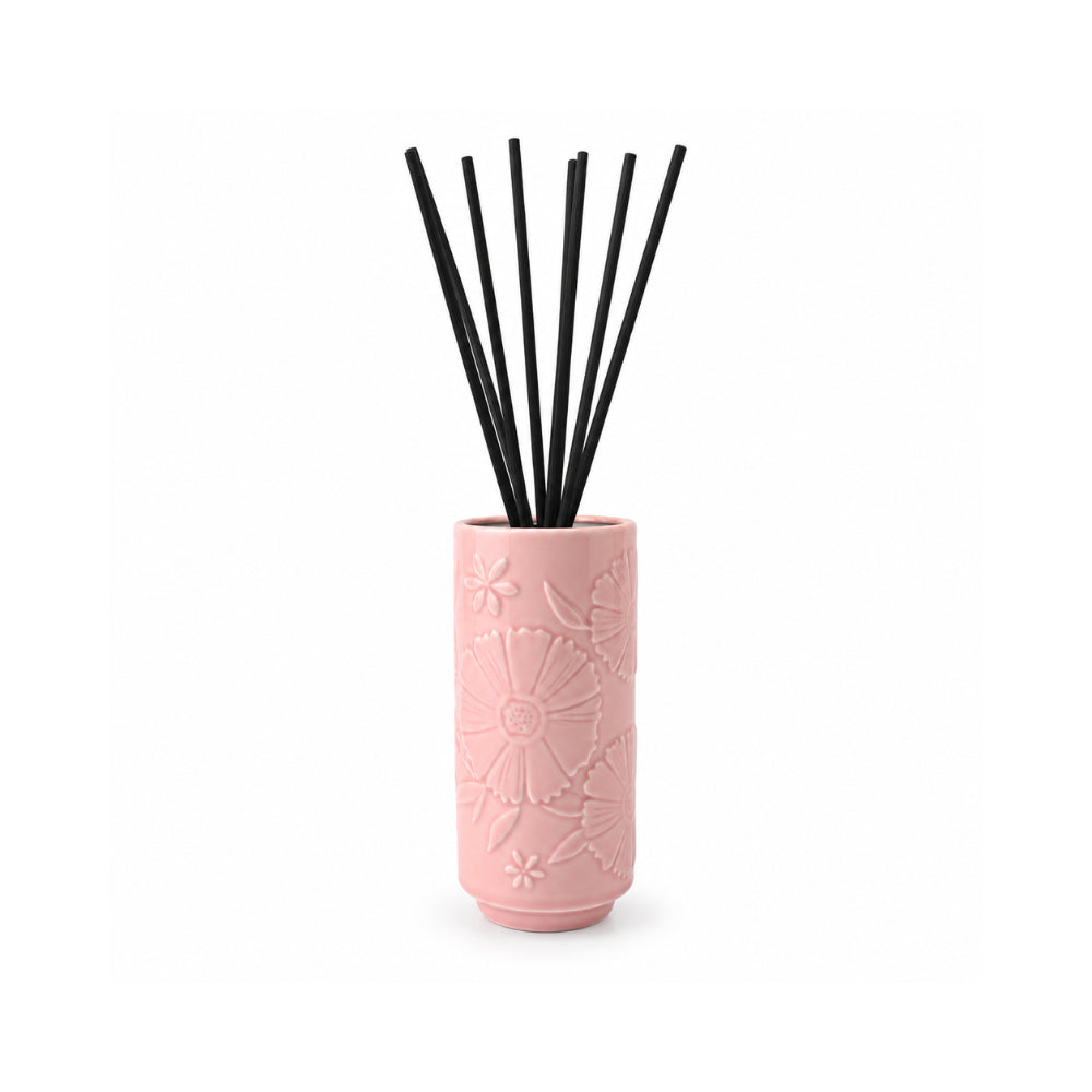 Rosewood Collection Ceramic Embossed Diffuser 200mL - SUGAR PLUM