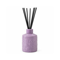 Rosewood Collection Large Ceramic Embossed Diffuser 400mL - PEONY & BERGAMOT