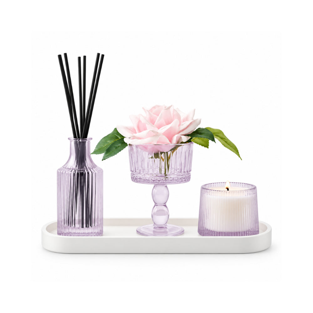 Rosewood Collection Floral Home Fragance Set - PEONY & BERGAMOT
