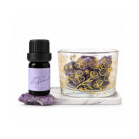 Rosewood Collection Mini Fragrance Stone & Oil Set - PEONY & BERGAMOT