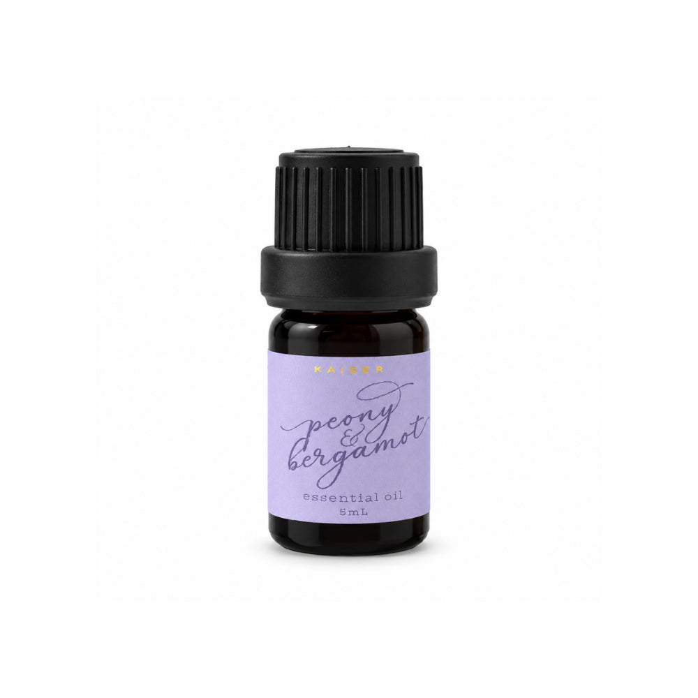 Rosewood Collection Mini Fragrance Stone & Oil Set - PEONY & BERGAMOT