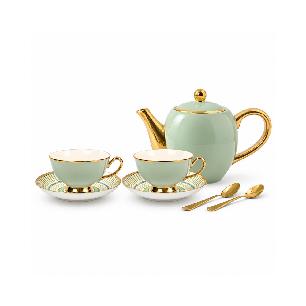Rosewood Collection Tea Set - SAGE