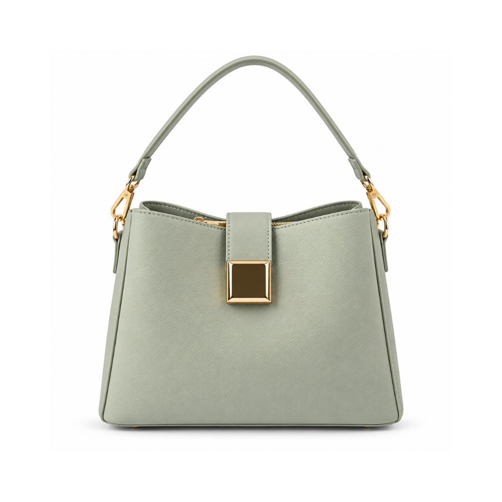 Rosewood Collection Handle Bucket Bag - SAGE