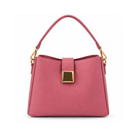 Rosewood Collection Handle Bucket Bag - ROSE