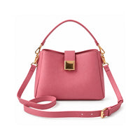 Rosewood Collection Handle Bucket Bag - ROSE