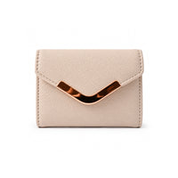 Rosewood Collection Flapover Card Pouch - VANILLA