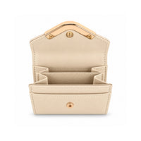 Rosewood Collection Flapover Card Pouch - VANILLA