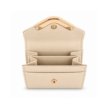 Rosewood Collection Flapover Card Pouch - VANILLA