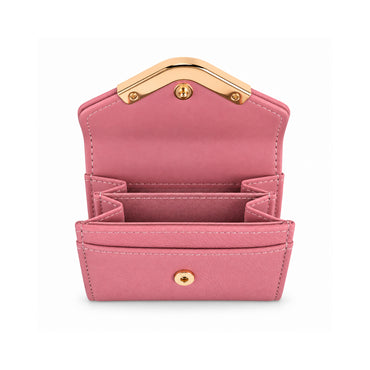 Rosewood Collection Flapover Card Pouch - ROSE