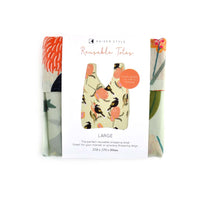 Reusable Large Tote Bag - HONEYEATER