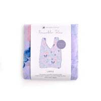 Large Reusable Tote - FLUTTER
