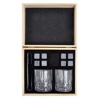 Whiskey Glass & Stone Set