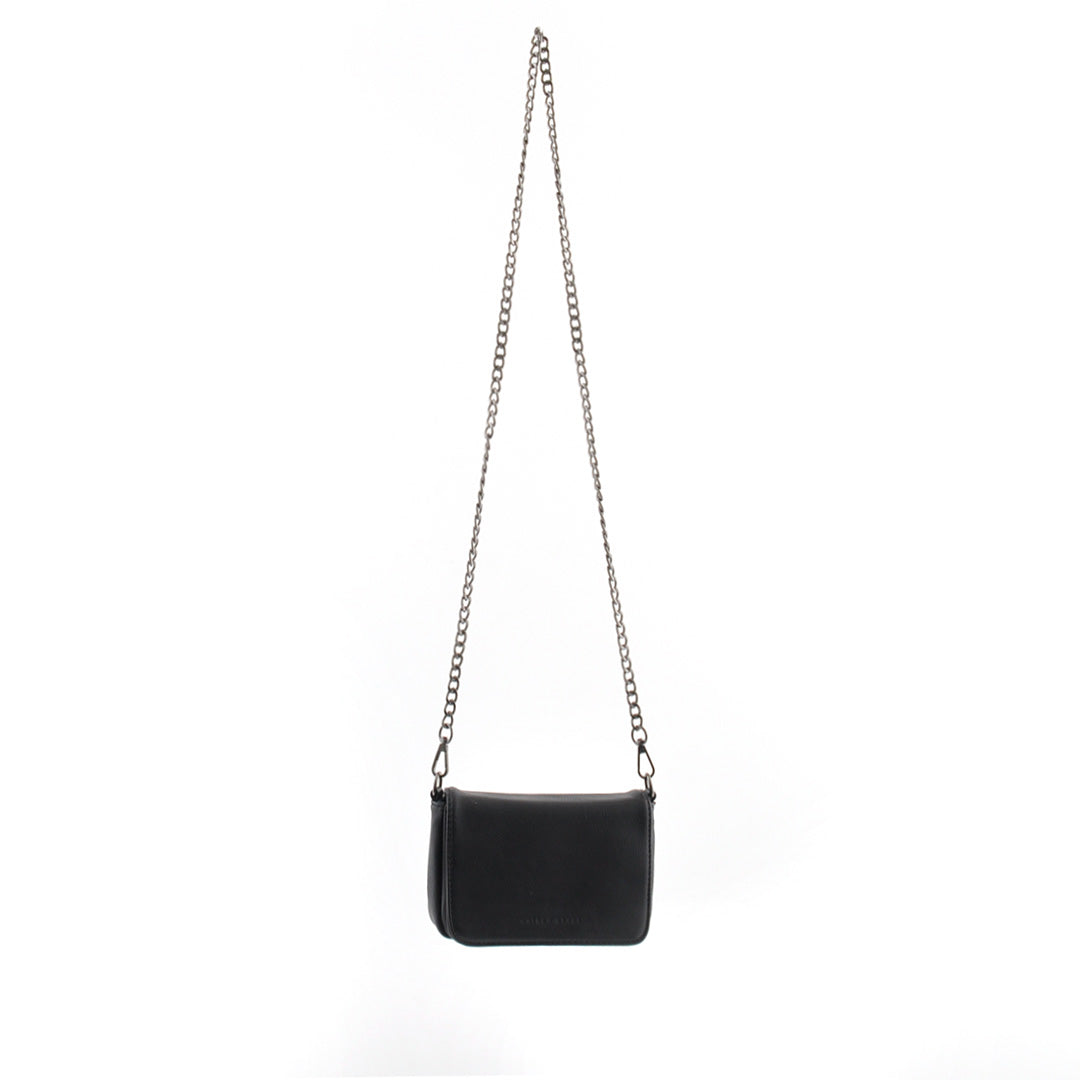 PU Mini Side Bag - Black