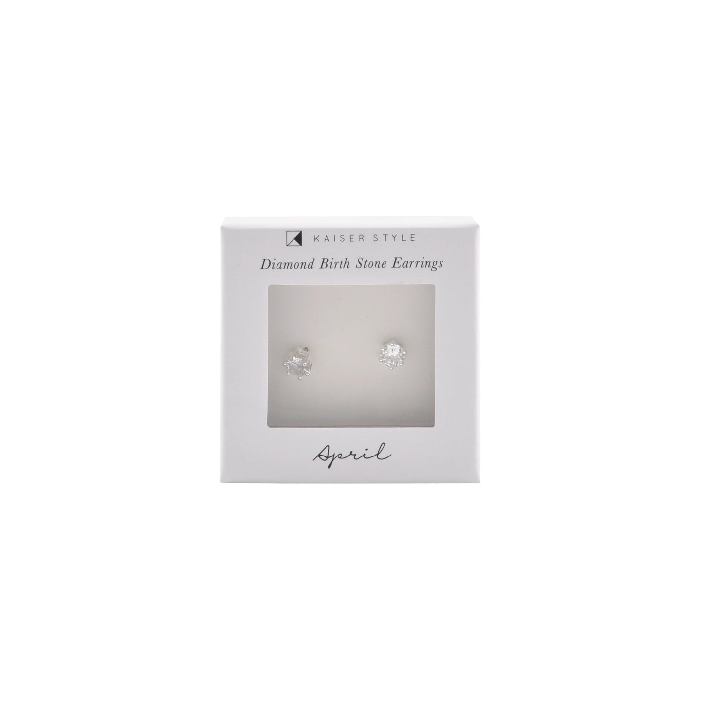 Birthstone Earrings - April