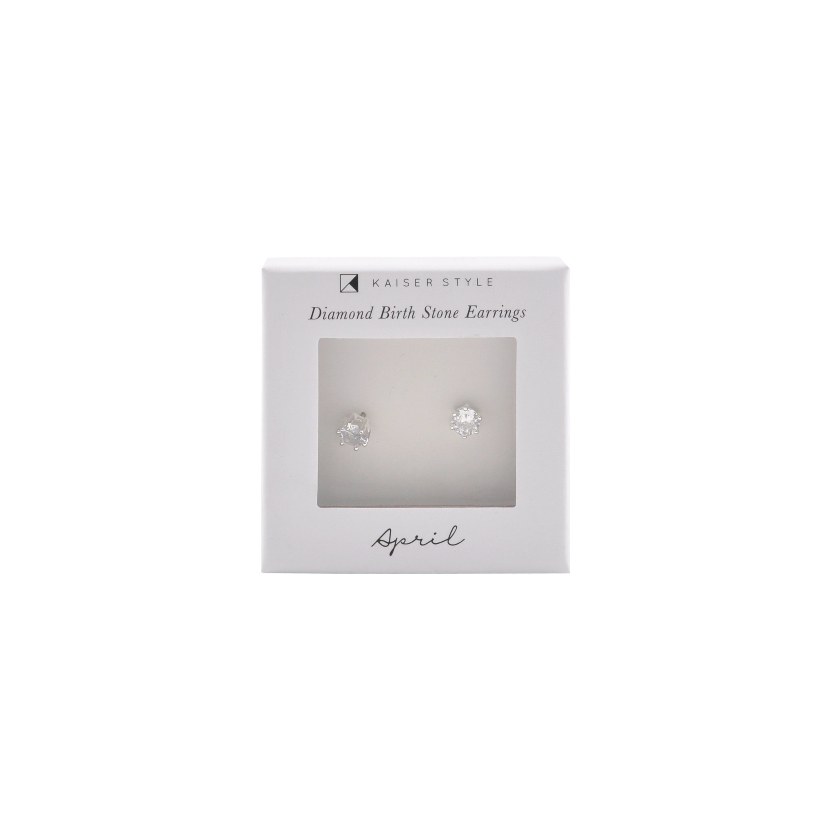Birthstone Earrings - April