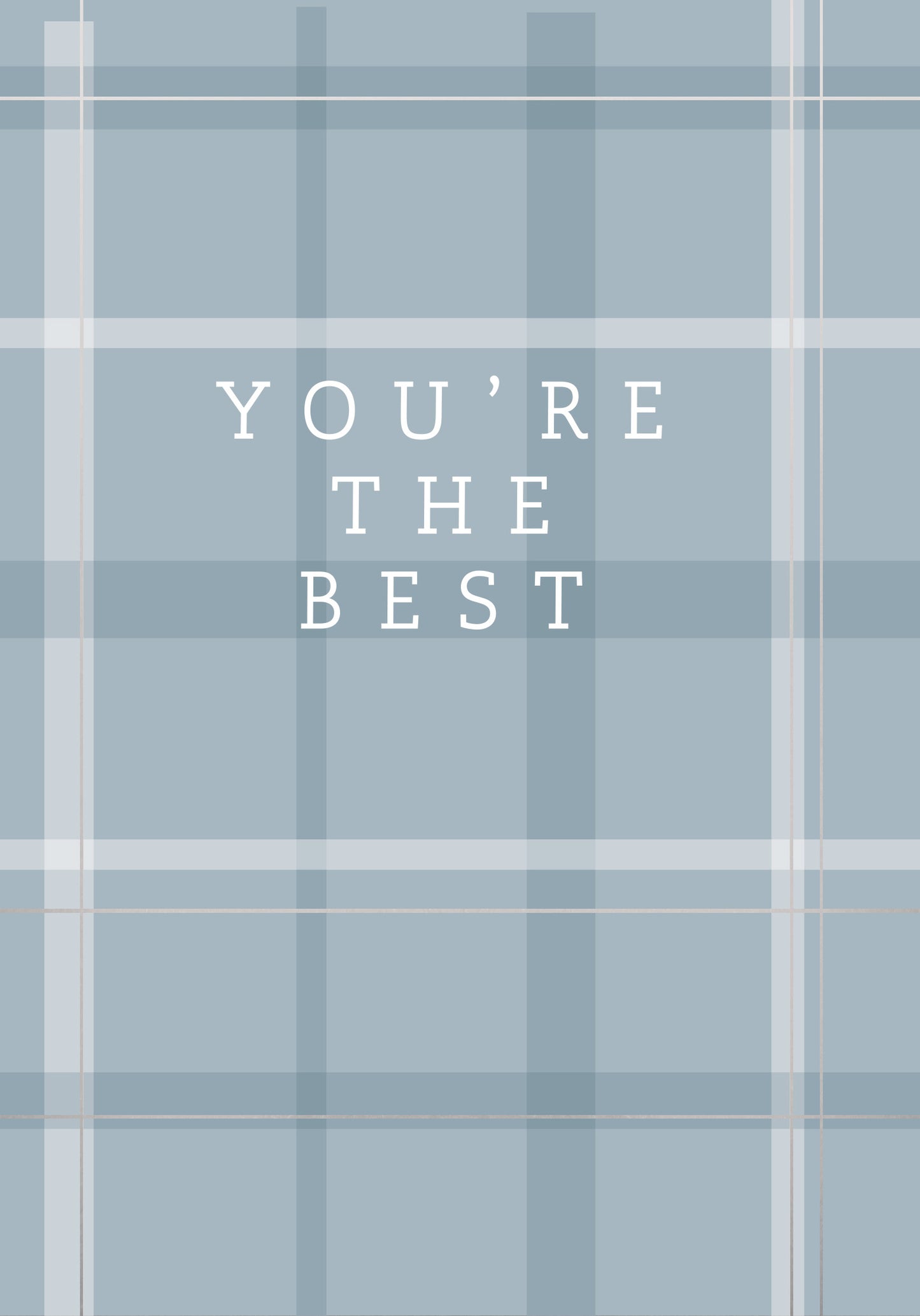 Greeting Card - Best Check
