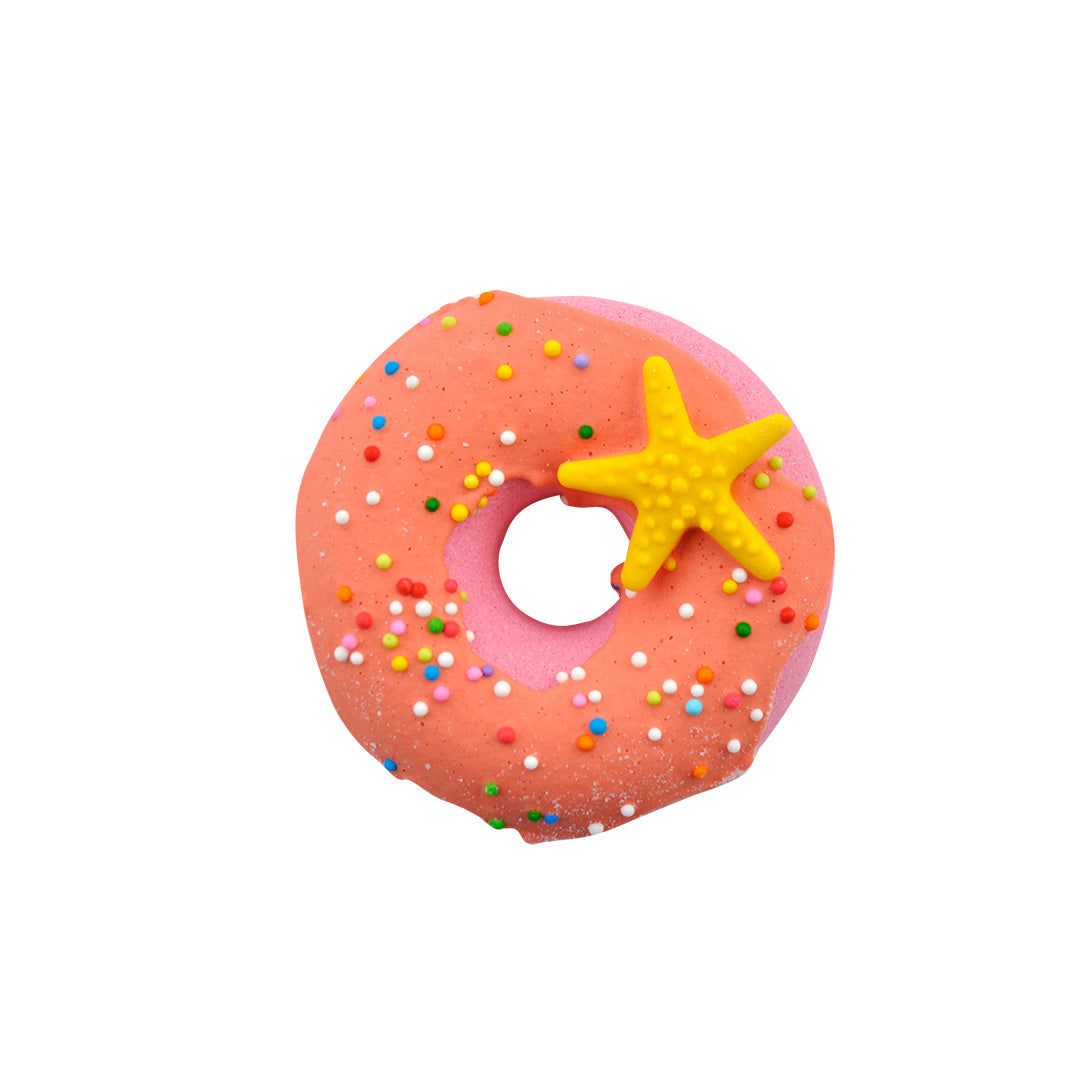 Novelty Bath Bomb - PEACH DONUT