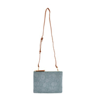 Rectangle Shoulder Bag - Green Flora