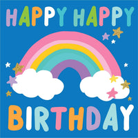 Greeting Card Enchanted - RAINBOW BIRTHDAY