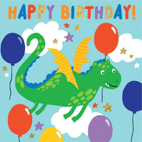 Greeting Card Enchanted - FLYING DRAGON