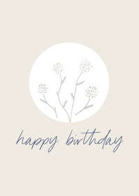 Greeting Card DAINTY - Floral