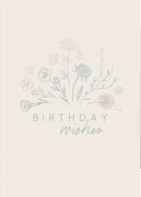 Greeting Card Dainty - BIRTHDAY SPRAY