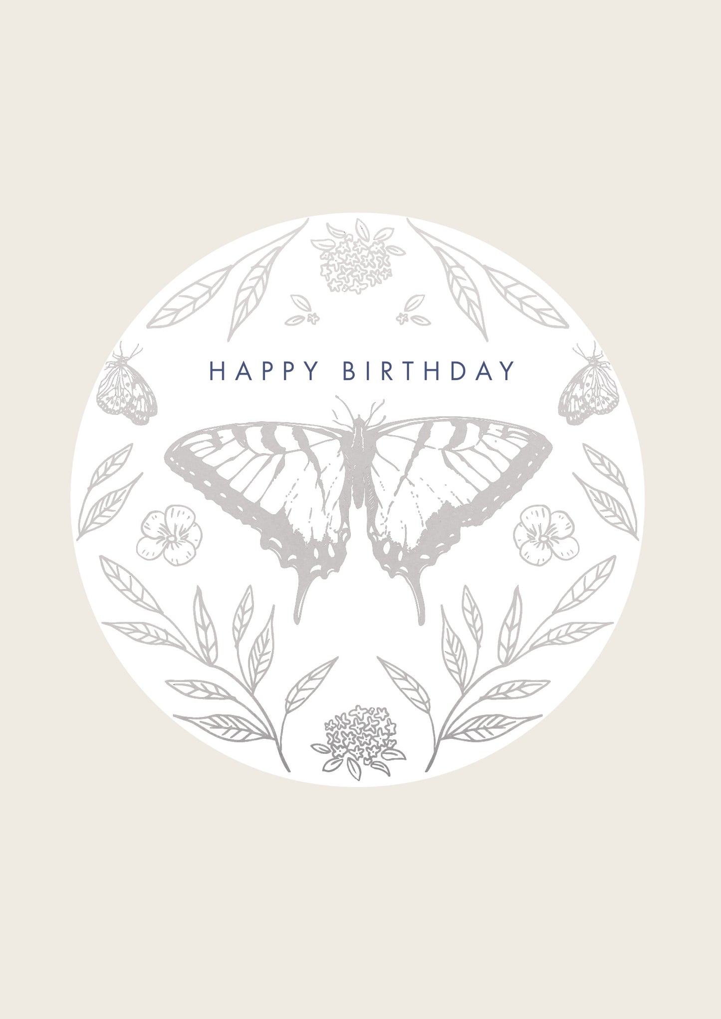 Greeting Card Dainty - Flutter Birthday