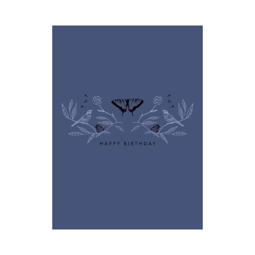 Greeting Card Dainty - GARDEN BIRTHDAY