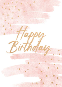 Greeting Card Awash - SPARKLE BIRTHDAY