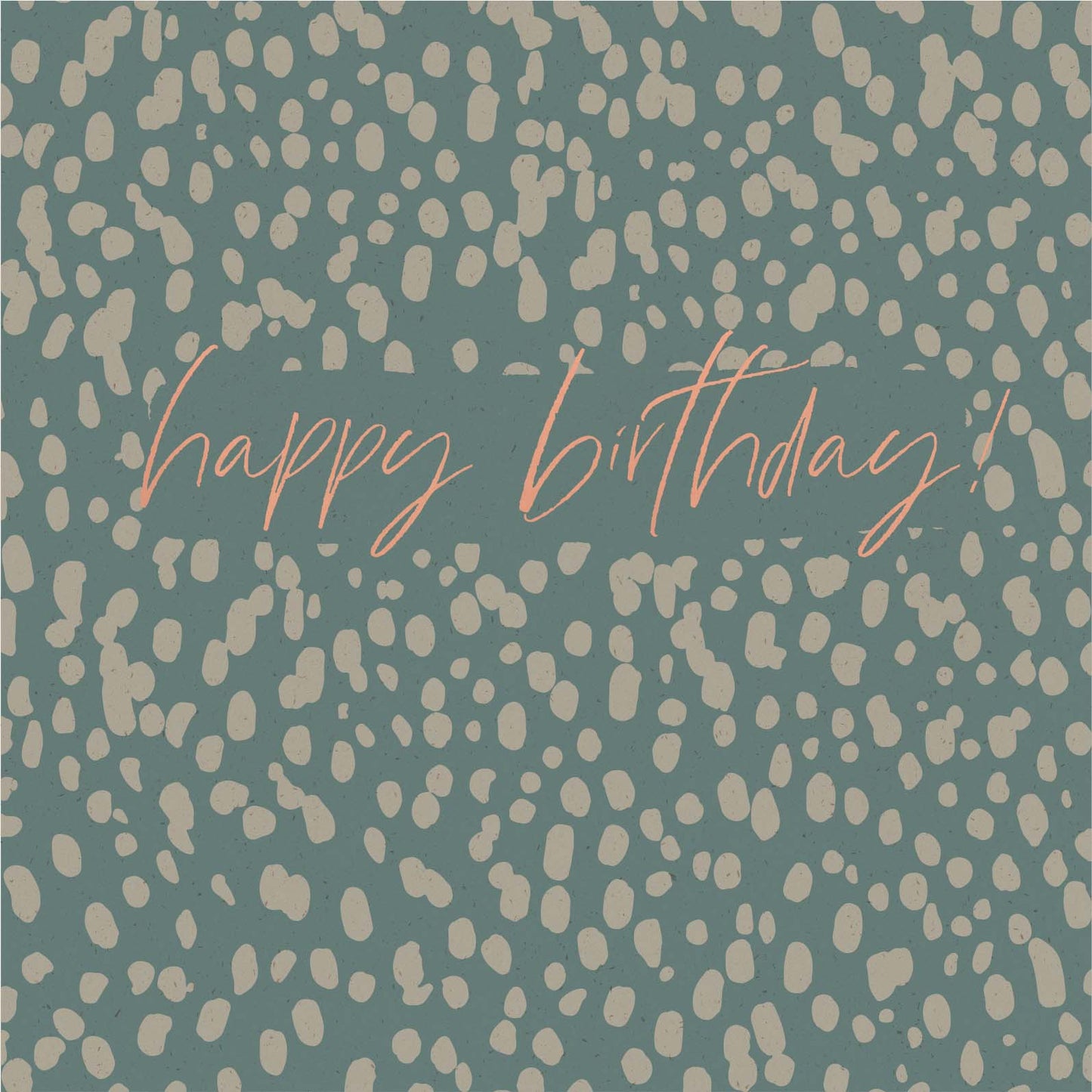 Greeting Card Rust - SPOTTY BIRTHDAY