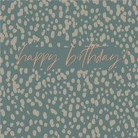 Greeting Card Rust - SPOTTY BIRTHDAY