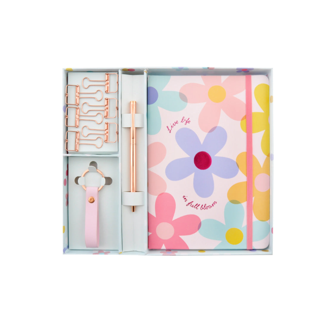 A5 Stationery 9Pc Gift Set - Good Vibes