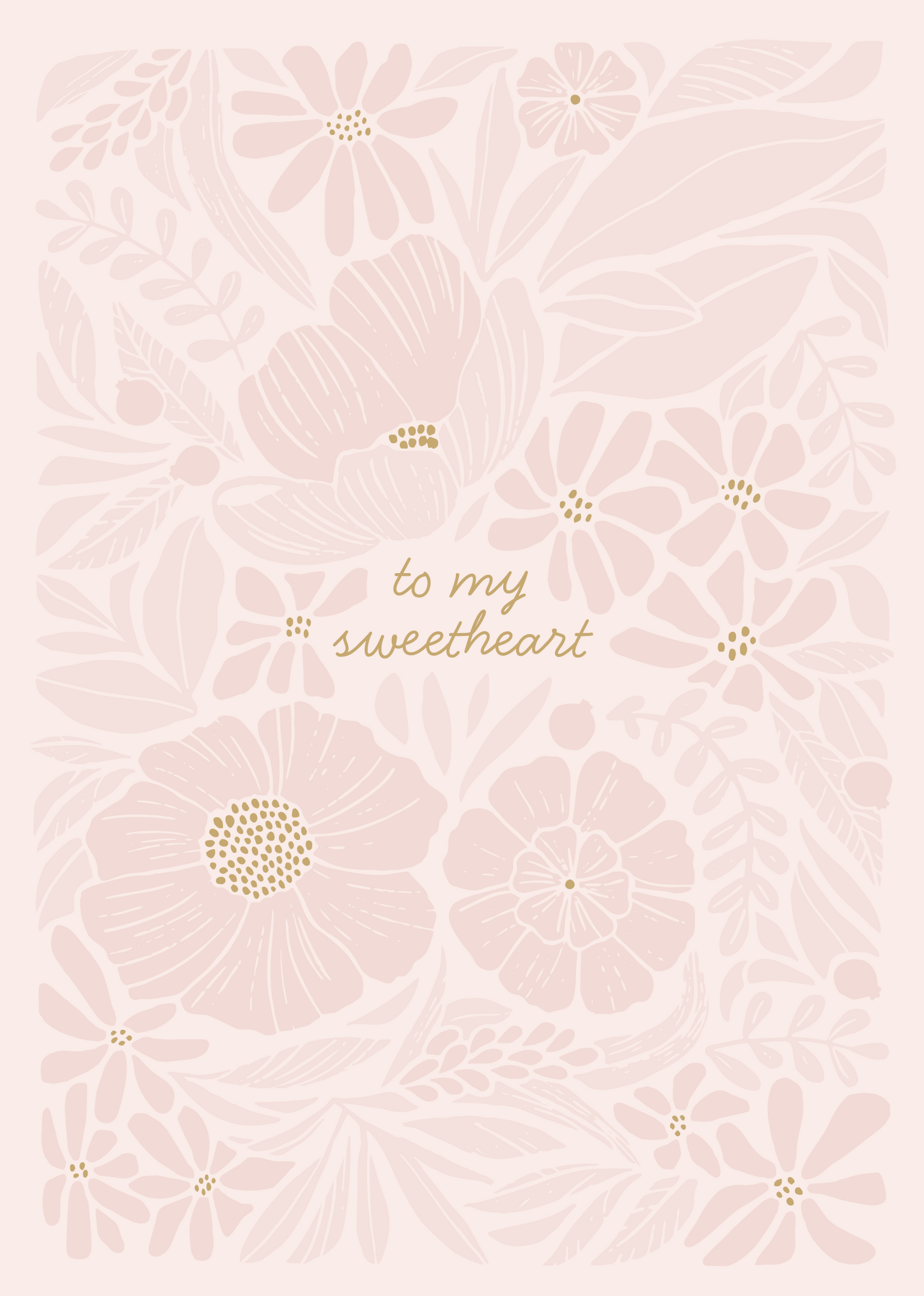 Greeting Card Valentine- Sweetheart