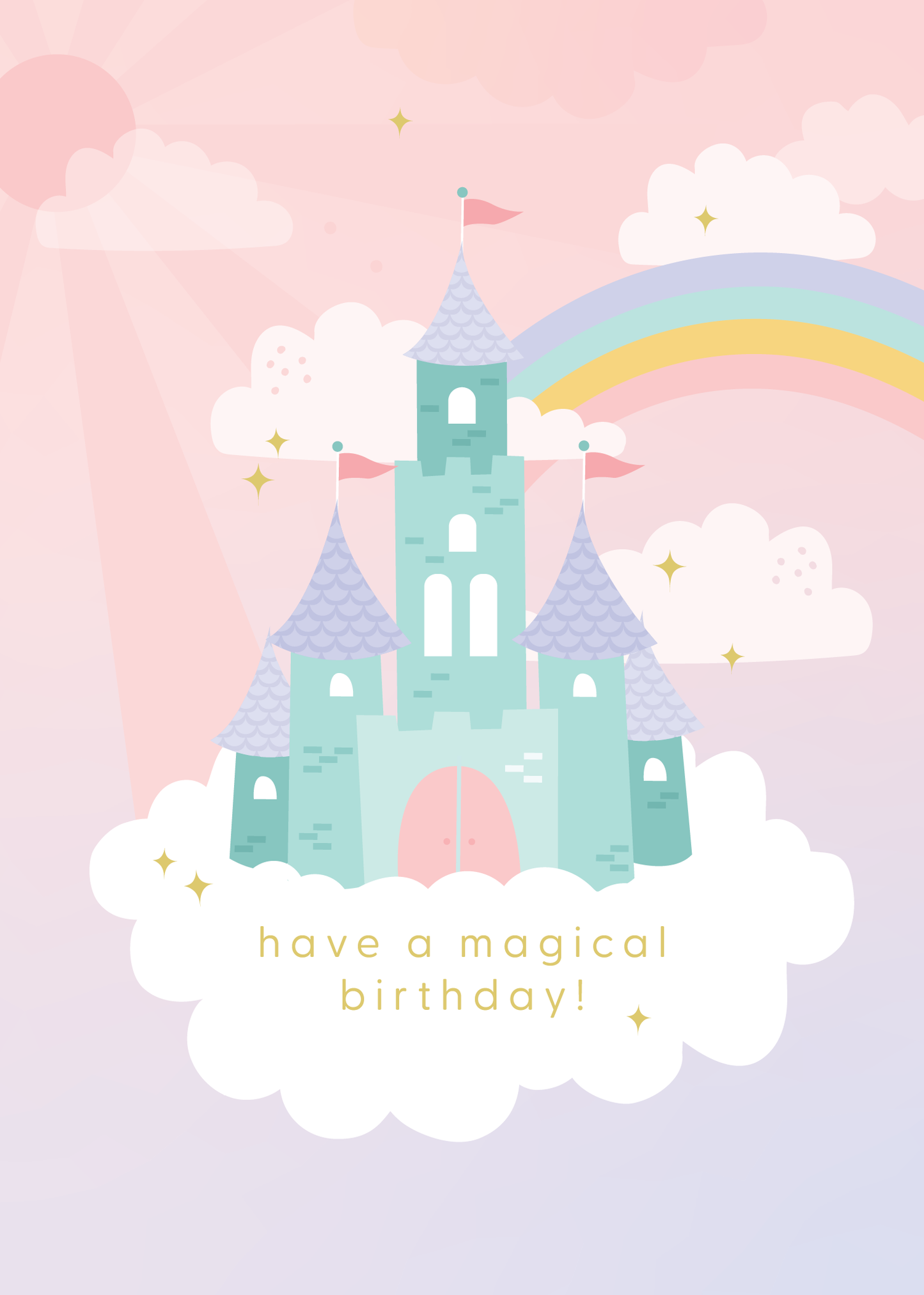 Greeting Card Kids - Magical Birthday