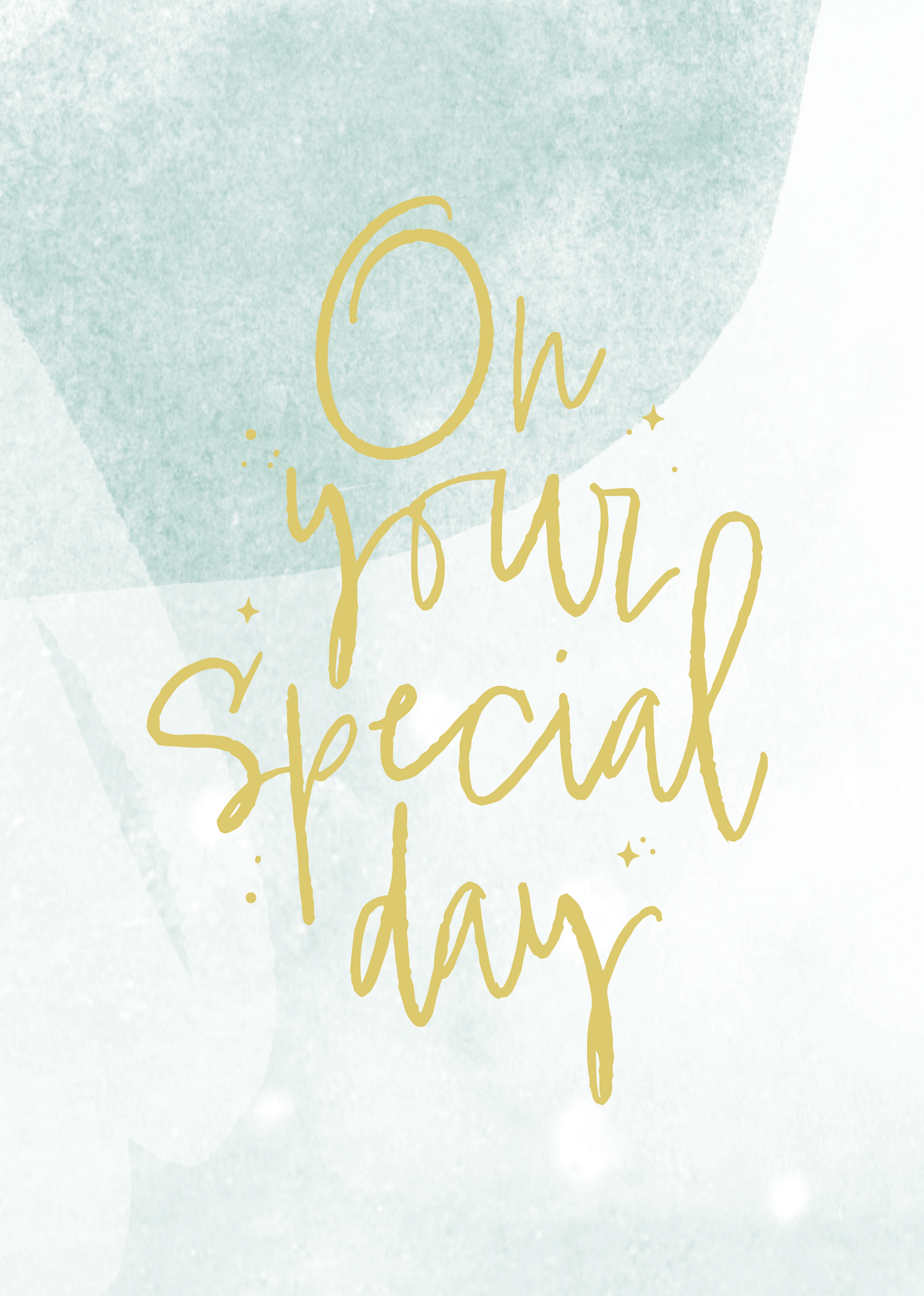 Greeting Card Sorbet - Special Day